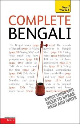 Complete Bengali Beginner to Intermediate Course: (Book only) Learn to read, write, speak and understand a new language with Teach Yourself - Radice, William