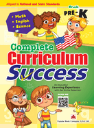Complete Curriculum Success Preschool - Learning Workbook for Preschool Students - English, Math and Science Activities Children Book