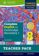 Complete English for Cambridge Lower Secondary Teacher Pack 8 (First Edition)