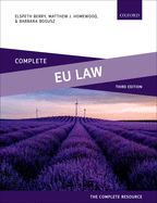 Complete EU Law: Text, Cases, and Materials