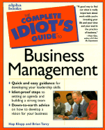 Complete Idiot's Guide to Business Management