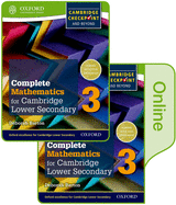 Complete Mathematics for Cambridge Lower Secondary Book 3: Print and Online Student Book (First Edition)