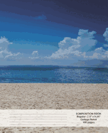 Composition Book: Beach