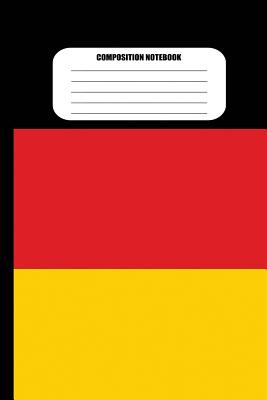 Composition Notebook: German Flag (100 Pages, College Ruled) - Sutherland Creek