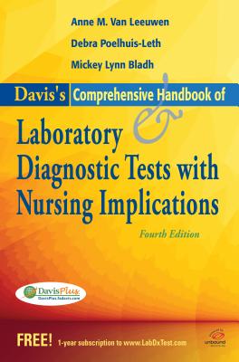 Comprehensive Handbook of Laboratory & Diagnostic Tests: With Nursing Implications - Van Leeuwen, Anne M, Ma, Bs, MT, (Ascp)