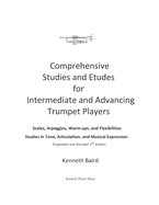 Comprehensive Studies and Etudes for Intermediate and Advancing Trumpet Players