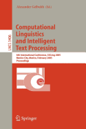 Computational Linguistics and Intelligent Text Processing: 6th International Conference, Cicling 2005, Mexico City, Mexico, February 13-19, 2005, Proceedings