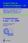 Computational Logic -- CL 2000: First International Conference London, UK, July 24-28, 2000 Proceedings