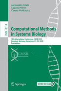 Computational Methods in Systems Biology: 18th International Conference, Cmsb 2020, Konstanz, Germany, September 23-25, 2020, Proceedings