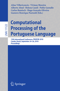 Computational Processing of the Portuguese Language: 13th International Conference, Propor 2018, Canela, Brazil, September 24-26, 2018, Proceedings
