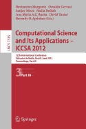 Computational Science and Its Applications -- ICCSA 2012: 12th International Conference, Salvador de Bahia, Brazil,  June 18-21, 2012, Proceedings, Part I