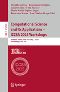 Computational Science and Its Applications - ICCSA 2025 Workshops: Istanbul, Turkey, June 30 - July 3, 2025, Proceedings, Part XIII