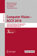 Computer Vision -  ACCV 2016: 13th Asian Conference on Computer Vision, Taipei, Taiwan, November 20-24, 2016, Revised Selected Papers, Part IV