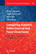 Computing Statistics under Interval and Fuzzy Uncertainty: Applications to Computer Science and Engineering