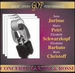 Concerti Martini & Rossi: Jurinac, Petri, Schwarzkopf, Barbato, Christoff - Boris Christoff (bass); Elisabeth Schwarzkopf (soprano); Elisabetta Barbato (soprano); Mario Petri (bass); Sena Jurinac (soprano)