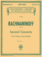 Concerto No. 2 in C Minor, Op. 18: Schirmer'S Library of Musical Classics, Vol. 1576, 2 Pianos, 4 Hands