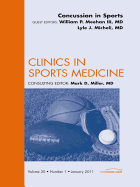 Concussion in Sports, an Issue of Clinics in Sports Medicine - Meehan, William P, and Micheli, Lyle J, Dr., M.D.