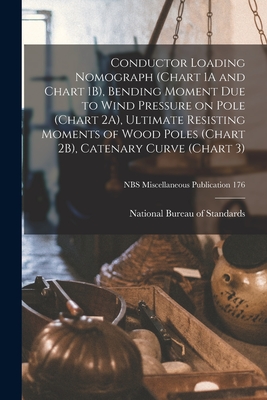 Conductor Loading Nomograph (chart 1A and Chart 1B), Bending Moment Due to Wind Pressure on Pole (chart 2A), Ultimate Resisting Moments of Wood Poles (chart 2B), Catenary Curve (chart 3); NBS Miscellaneous Publication 176 - National Bureau of Standards (Creator)