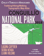 Conguillio National Park Trekking/Hiking/Walking Topographic Map Atlas Chile Temuco Araucania Laguna Captren Sierra Nevada Llaima Volcano 1: 25000: Trails, Hikes & Walks Topographic Map