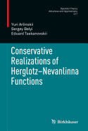 Conservative Realizations of Herglotz-Nevanlinna Functions