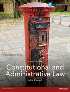 Constitutional and Administrative Law (Foundations) Premium Pack - Carroll, Alex