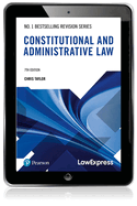 Constitutional and Administrative Law