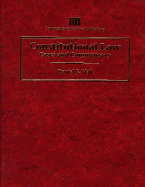 Constitutional Law: Cases & Commentary - Hall, Daniel, and Pyle, Ransford C, and Hall, Daniel, Sir