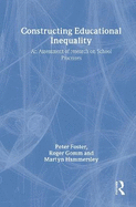 Constructing Educational Inequality: A Methodological Assessment