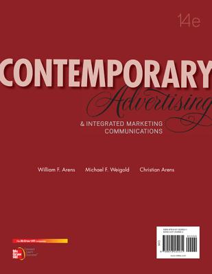 Contemporary Advertising Loose Leaf - Arens, William, and Weigold, Michael, and Arens, Christian