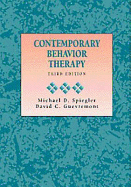 Contemporary Behavioral Therapy - Spiegler, Michael D, and Guevremont, David C
