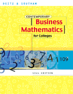 Contemporary Business Math for Colleges - Deitz, James E, and Southam, James L