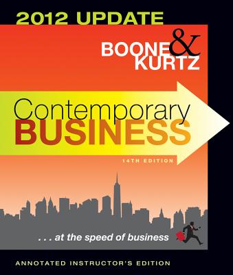 Contemporary Business - Kurtz, David L, and Boone, Louis E