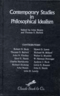 Contemporary studies in philosophical idealism