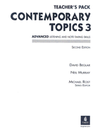 Contemporary Topics Teacher's Pack: Advanced Listening and Note-Taking Skills