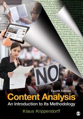 Content Analysis: An Introduction to Its Methodology - Krippendorff, Klaus