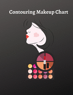 Contouring Makeup Chart: Paper Chart for Makeup Artist