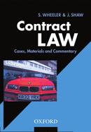 Contract Law: Cases, Materials and Commentary
