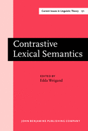 Contrastive Lexical Semantics