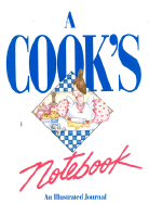 Cook's Notebook - Good Books