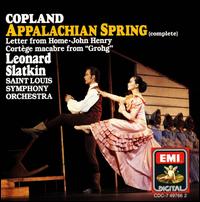 Copland: Appalachian Spring - St. Louis Symphony Orchestra; Leonard Slatkin (conductor)