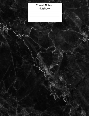 Cornell Notes Notebook: Black Marble Cornell Notebook for Work, Class, Notes, or Home Use-8.5x11-120 Pages-Efficient Way to Use Cornell Method Note Taking System - Ordinary Notebooks, Not Your
