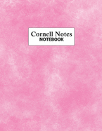 Cornell Notes Notebook: Efficient Note Taking System For College and University Students: Cotton Candy Pink
