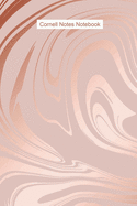 Cornell Notes Notebook: Small Rose Gold Cornell Notebook for College, University, High School, Business or Research Notes-6x9-Soft Matte Cover-100 Pages-Efficient Way to Use Cornell Method Note Taking System