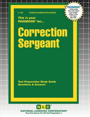Correction Sergeant - Passbooks (Compiled by)