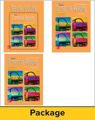 Corrective Reading Decoding Level A, Teacher Materials Package - McGraw Hill