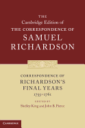 Correspondence of Richardson's Final Years (1755-1761)