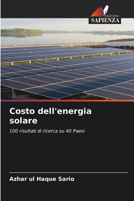 Costo dell'energia solare - Sario, Azhar Ul Haque