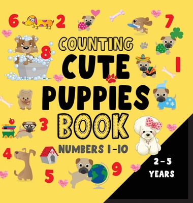 Counting puppies book numbers 1-10 - Bana[, Dagna