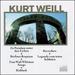 Weill: Berliner Requiem / Four Walt Whitman Songs