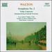 Symphony 2 / Viola Concerto [Audio Cd] Walton, Sir William
